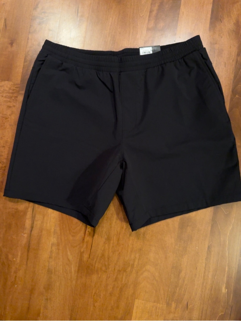 NWT FLX Men’s Black 7” Performance Stretch Shorts Size L Large